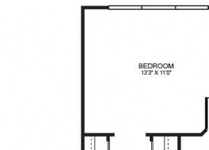 A2 floor plan at The Montgomery